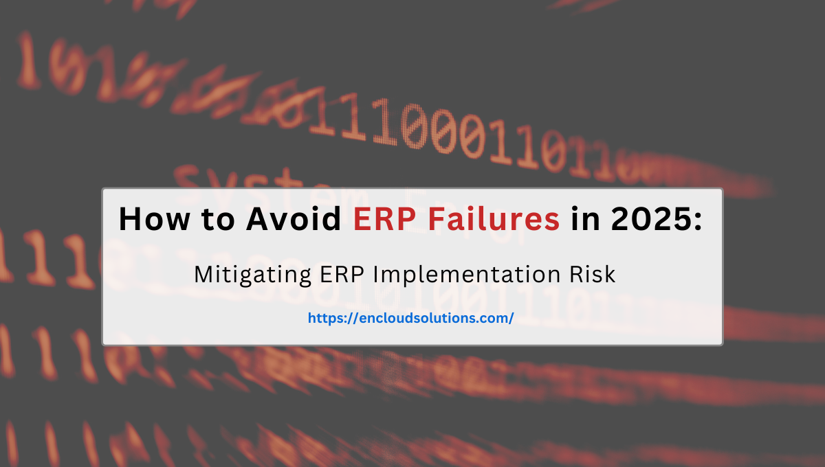 How to Avoid ERP Failures in 2025: Mitigating ERP Implementation Risk