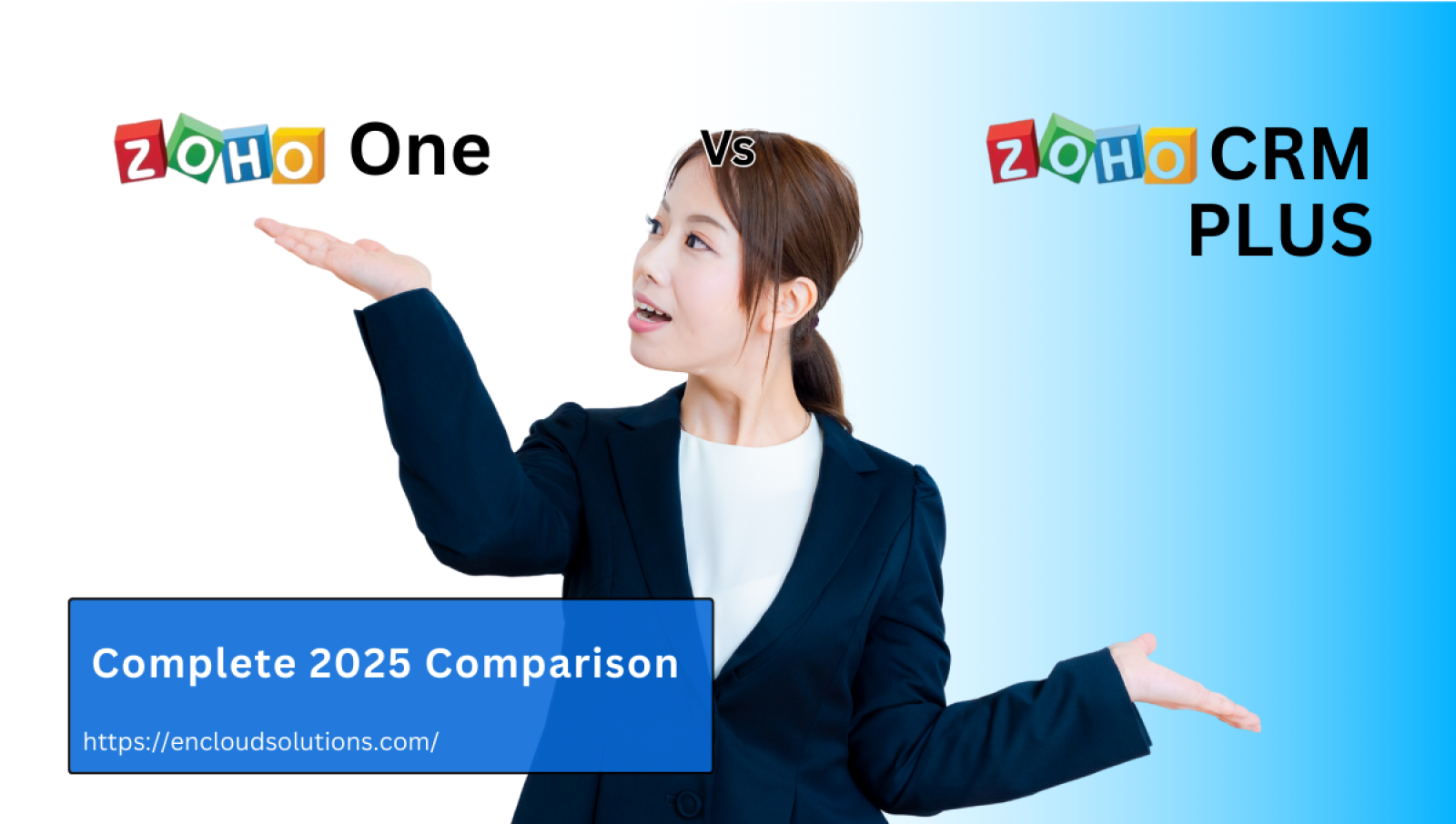 Zoho One vs Zoho CRM Plus