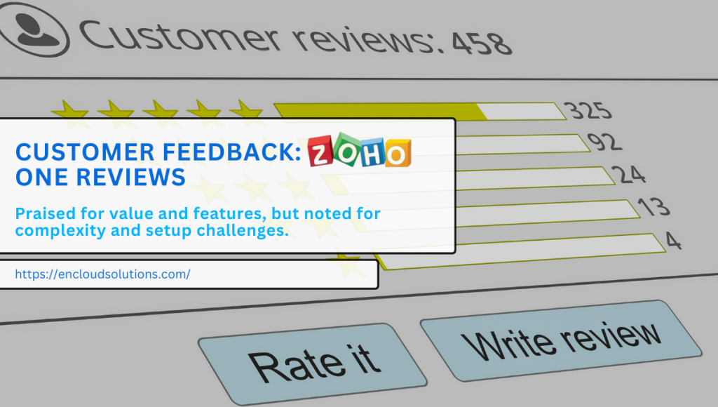 Customer Feedback: Zoho One Reviews