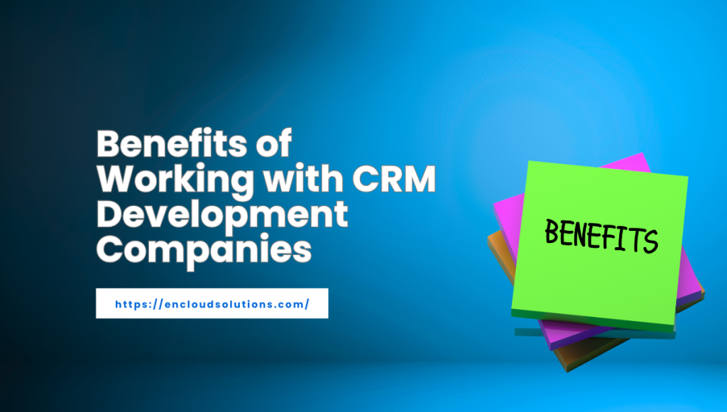 Benefits of Working with CRM Development Companies