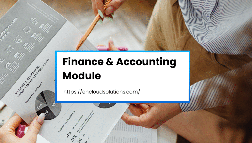 Finance and Accounting Module